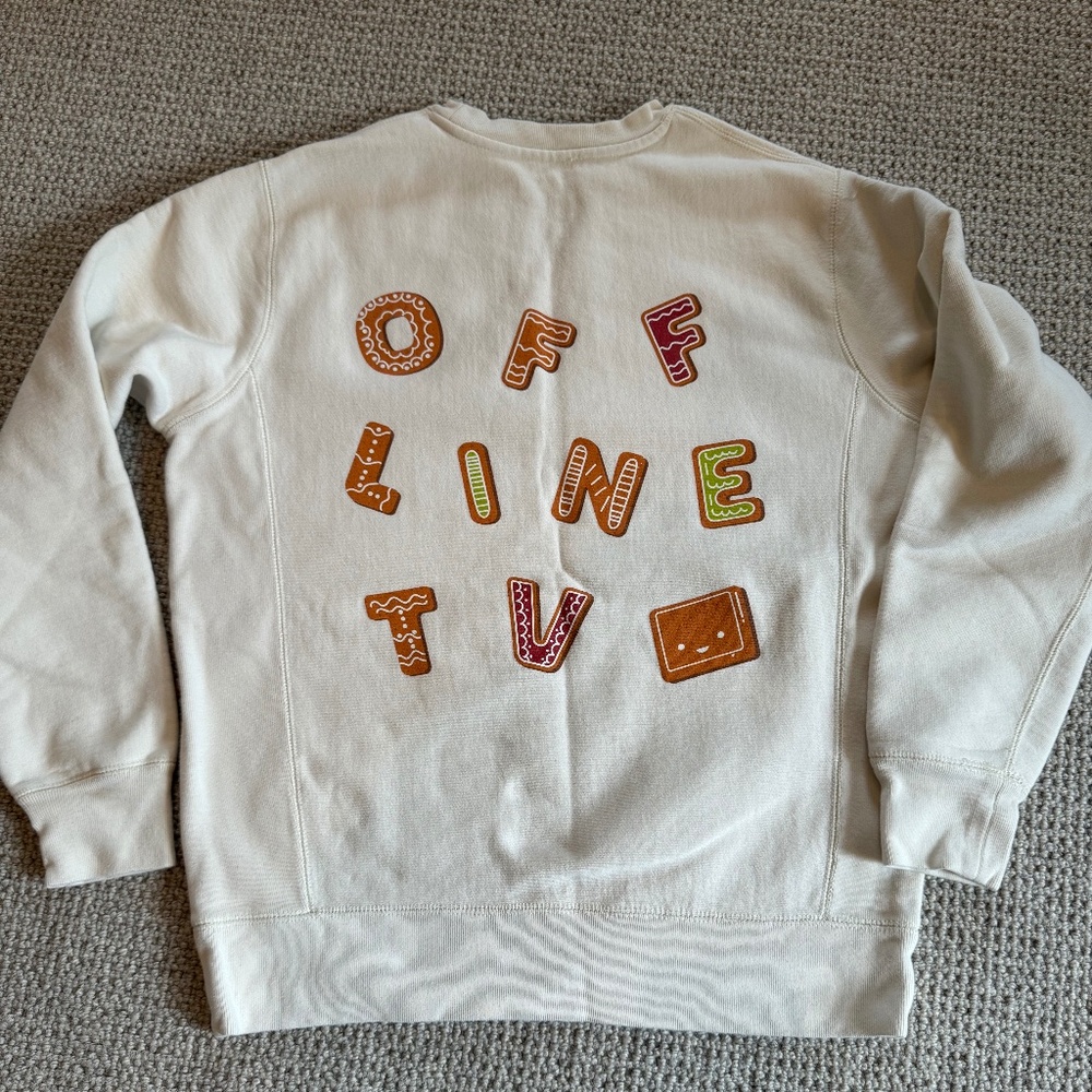 OfflineTV Crewneck Sweatshirt (size small)